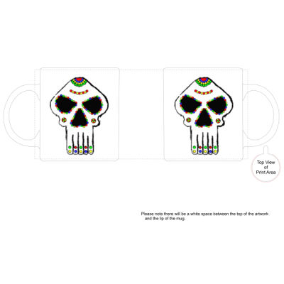 DOTD Skull Face Mug Thumbnail