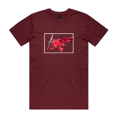 CBB Red Plane Mens T-Shirt Thumbnail