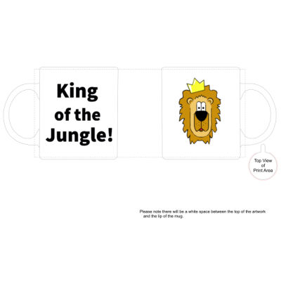 King of the Jungle Mug Thumbnail
