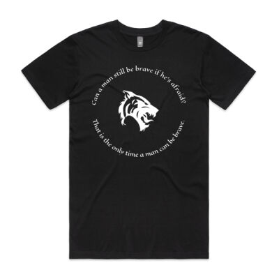 Can a Man be Brave T-Shirt Thumbnail