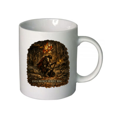Even Broken Heroes Rise Australia Edition Grimdark Mug - Ash & Iron Collection Thumbnail