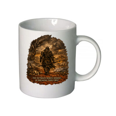 Outback Makes Heroes Australia Edition Grimdark Mug - Ash & Iron Collection Thumbnail