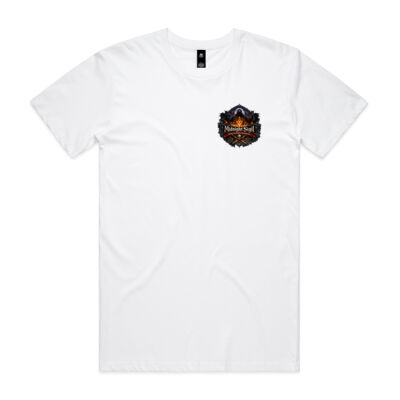 Midnight Sigil Dark Fantasy Badge T-Shirt Thumbnail