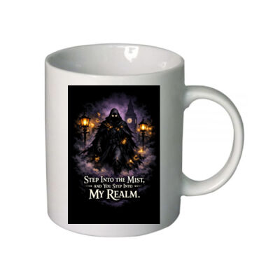 Fog Walker Dark Fantasy (Northern Edition) White Ceramic Mug 2 Thumbnail