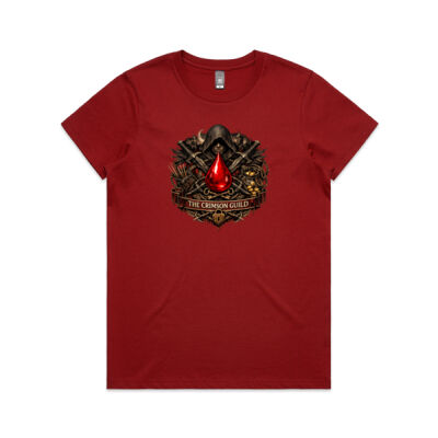 The Crimson Guild Crest T-Shirt Thumbnail
