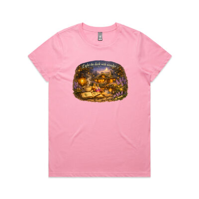 Light the Dusk with Wonder T-Shirt - Cosy Cottage Collection Thumbnail