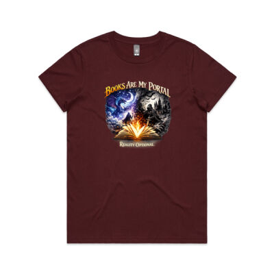 Books are my Portal T-Shirt Thumbnail