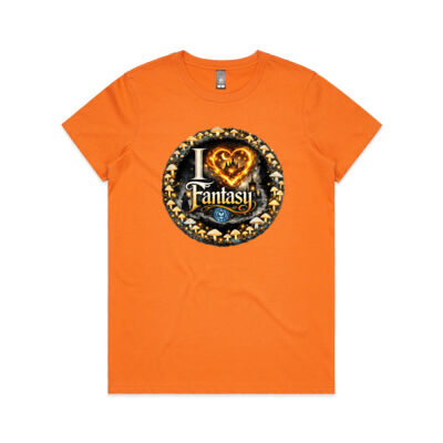 Enchanted Realms 'I ♥ Fantasy' T-Shirt Thumbnail