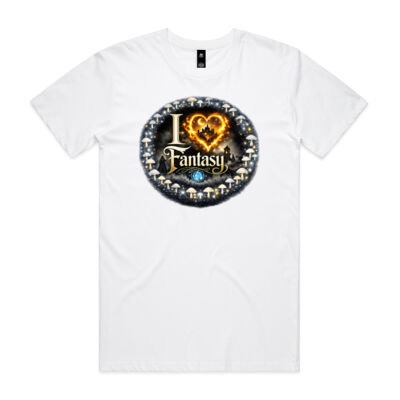Enchanted Realms 'I ♥ Fantasy' T-Shirt 2 Thumbnail