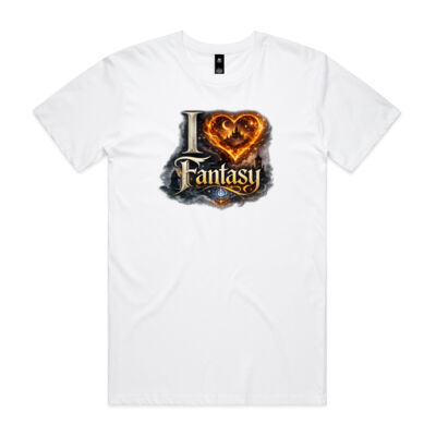 Enchanted Realms 'I ♥ Fantasy' T-Shirt 3 Thumbnail