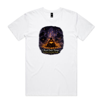 I Read Dark Things T-Shirt 2 - Midnight Sigil Collection Thumbnail