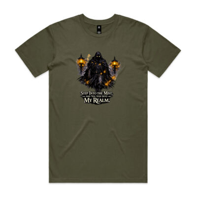 Fog Walker Dark Fantasy T-Shirt - Midnight Sigil Collection Thumbnail