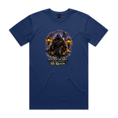 Fog Walker Dark Fantasy London T-Shirt - Midnight Sigil Collection Thumbnail