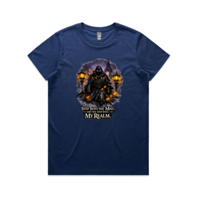 Fog Walker Dark Fantasy London T-Shirt - Midnight Sigil Collection Thumbnail