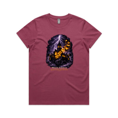 Stormborn Library Dark Fantasy T-Shirt - Midnight Sigil Collection Thumbnail