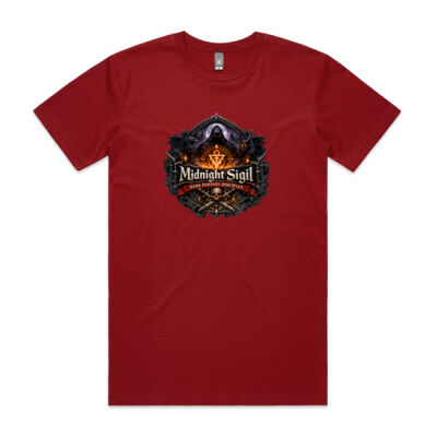 Midnight Sigil Dark Fantasy Disciple T-Shirt Thumbnail