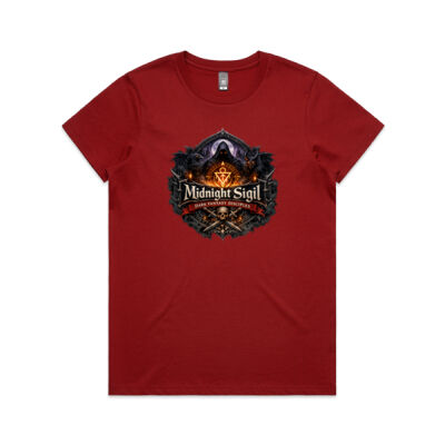 Midnight Sigil Dark Fantasy Disciple T-Shirt Thumbnail