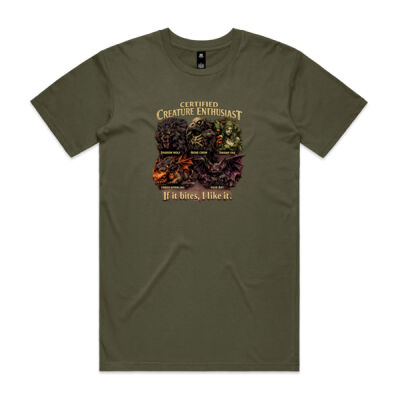 Certified Creature Enthusiast T-Shirt Thumbnail