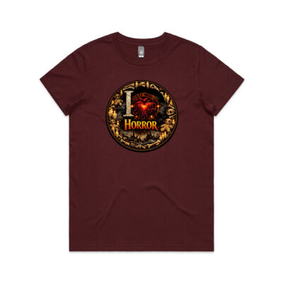 I ♥ Horror T-Shirt Thumbnail