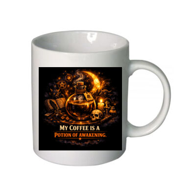 My Coffee is a Potion of Awakening Ceramic Mug Thumbnail