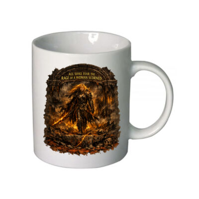 Rage of a Woman Scorned Ceramic Mug - Ash & Iron Collection Thumbnail