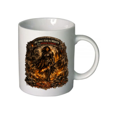 Wrath of a Woman Scorned Ceramic Mug - Ash & Iron Collection Thumbnail