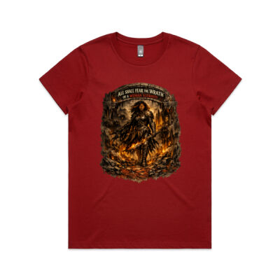 Wrath of a Woman Scorned T-Shirt - Ash & Iron Collection Thumbnail