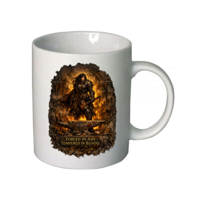 Forged in Ash Tempered in Blood Mug - Ash & Iron Collection Thumbnail