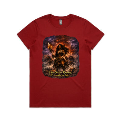 If You See Me Running, It’s Already Too Late T-Shirt - Eldritch Hour Collection Thumbnail