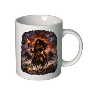 Shadow Huntress Ceramic Mug - Eldritch Hour Collection Thumbnail