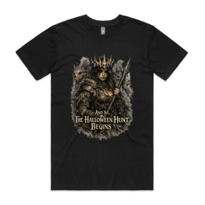 Bone Crowned Huntress Halloween T-Shirt  Thumbnail