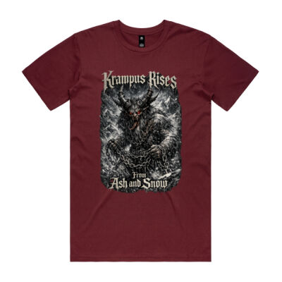 Krampus of the Iron Peaks Christmas T-Shirt Thumbnail