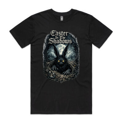 Midnight Burrower Dark Easter T-Shirt Thumbnail