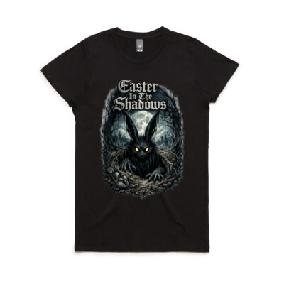 Midnight Burrower Dark Easter T-Shirt Thumbnail
