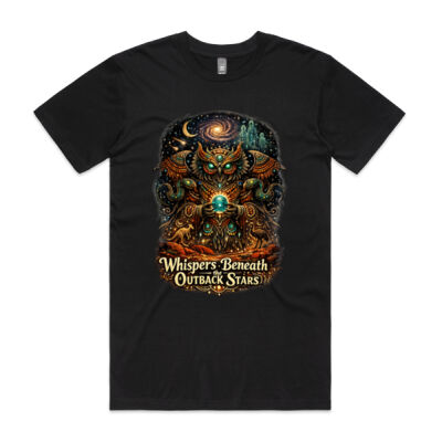 Eldritch Dreamtime Guardian Outback Australia T-Shirt Thumbnail