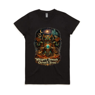 Eldritch Dreamtime Guardian Outback Australia T-Shirt  Thumbnail