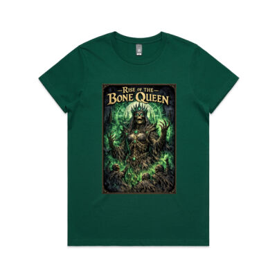 Bone Queen Rising – Gothic Dark Fantasy T-Shirt Thumbnail