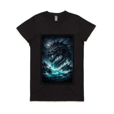 Arcane Leviathan – Dark Sea Fantasy Tee Thumbnail