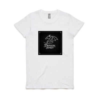 Dragon Line Crest – Minimalist Fantasy T-Shirt Thumbnail