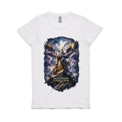 Griffin of the Storm-forge Peaks T-Shirt - Myth-Forged Collection: Rugged Style Thumbnail